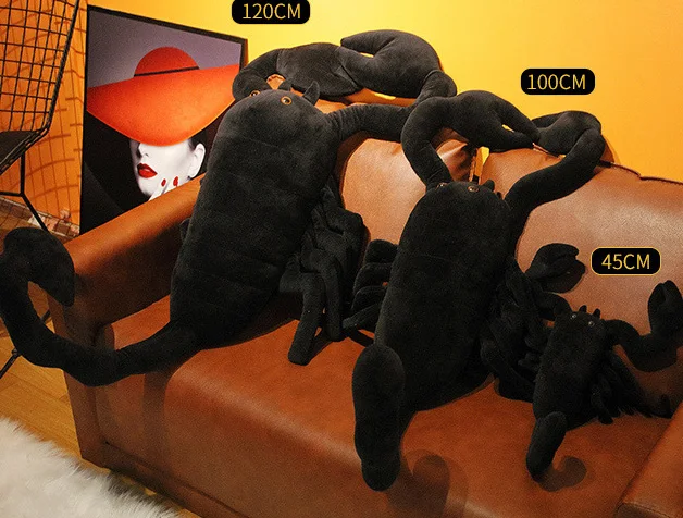 Cute Stuffed Scorpion Toy Gift for Kids Children Birthday Halloween Christmas and Home Decor