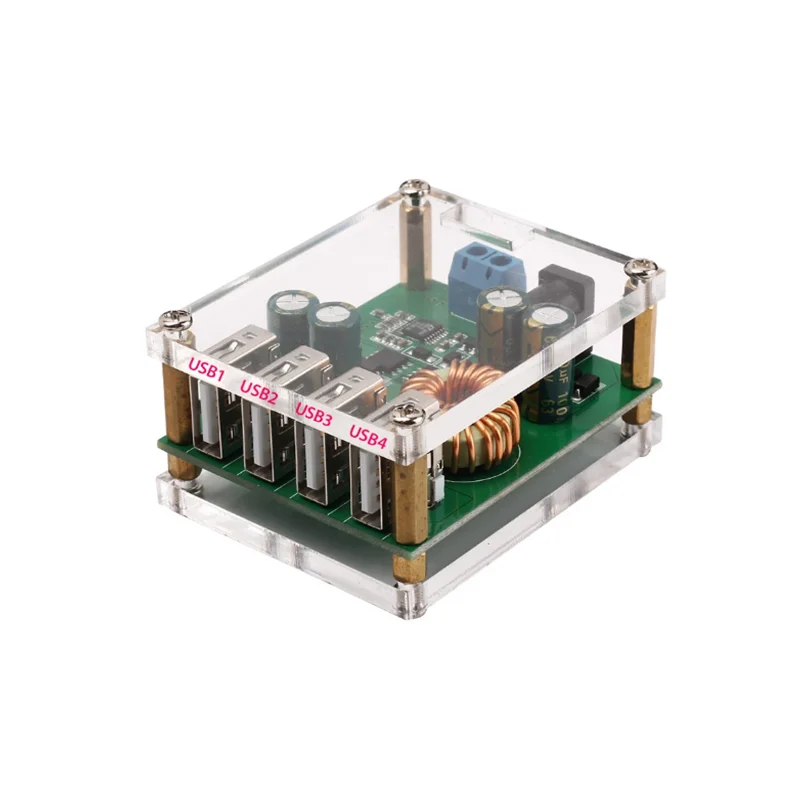USB Buck Converter Board 3A 5A 9V 12V 24V 36V 48V 60V to 5V Power Converter DC-DC Step Down Power Supply Module