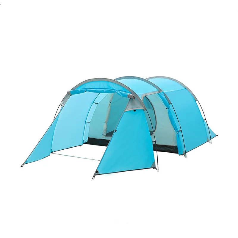 Wholesale waterproof family camping tent outdoor ultralight double layer for 3-4 person use