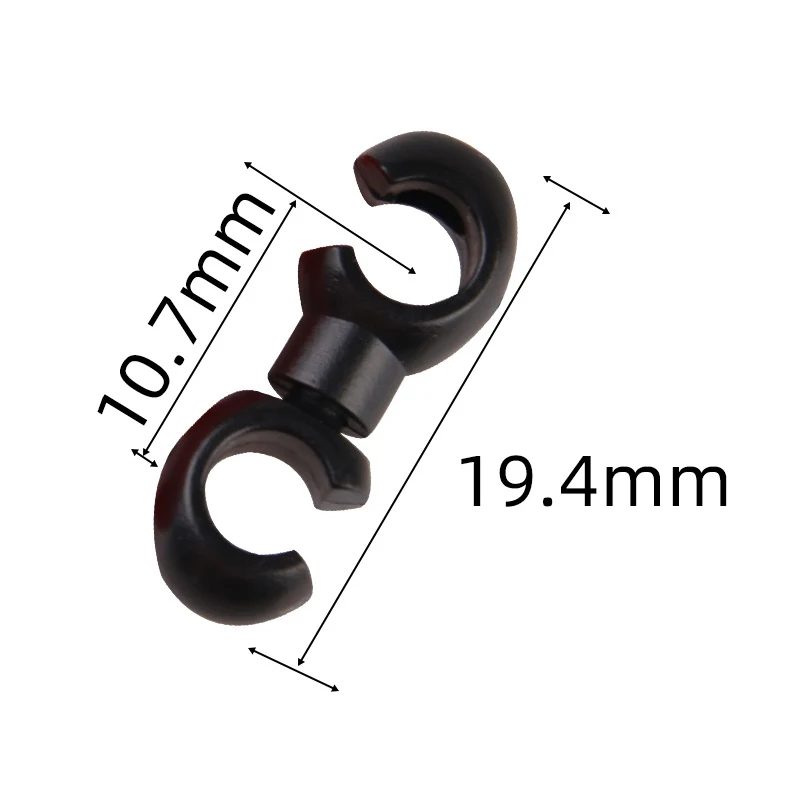 HOT 10PCS S Shaped Bicycle Brake Lines Hose Hook Clips Bike Cross Cable Tidy Ties Holder Guid Hose Buckle Clip Bike Accessories