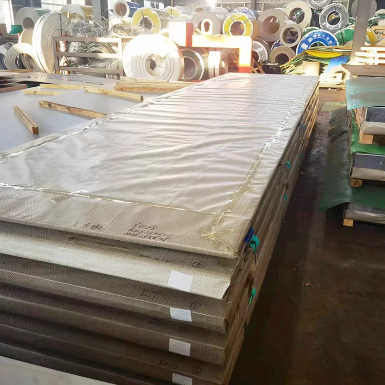 AISI ASTM 2b Ba Brushed Mirror 201 202 301 304 304L 309S 310S 316 316L 317L 321 409L 410 410s 420 Stainless Steel Plate