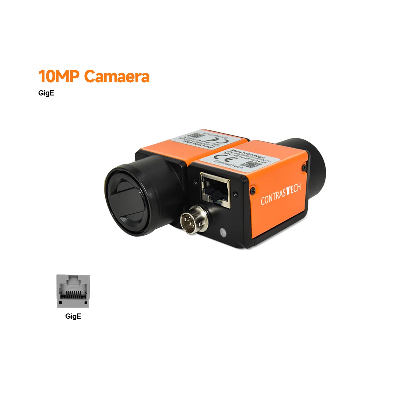 Монохромная камера CONTRASTECH с высокой скоростью кадров 1/2 МП 10 в секунду дюйма 3 камеры возможностью обнаружения скорости CMOS