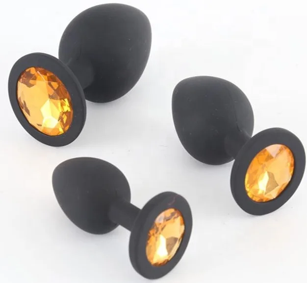 
Круглая Анальная пробка M 81*34 мм 