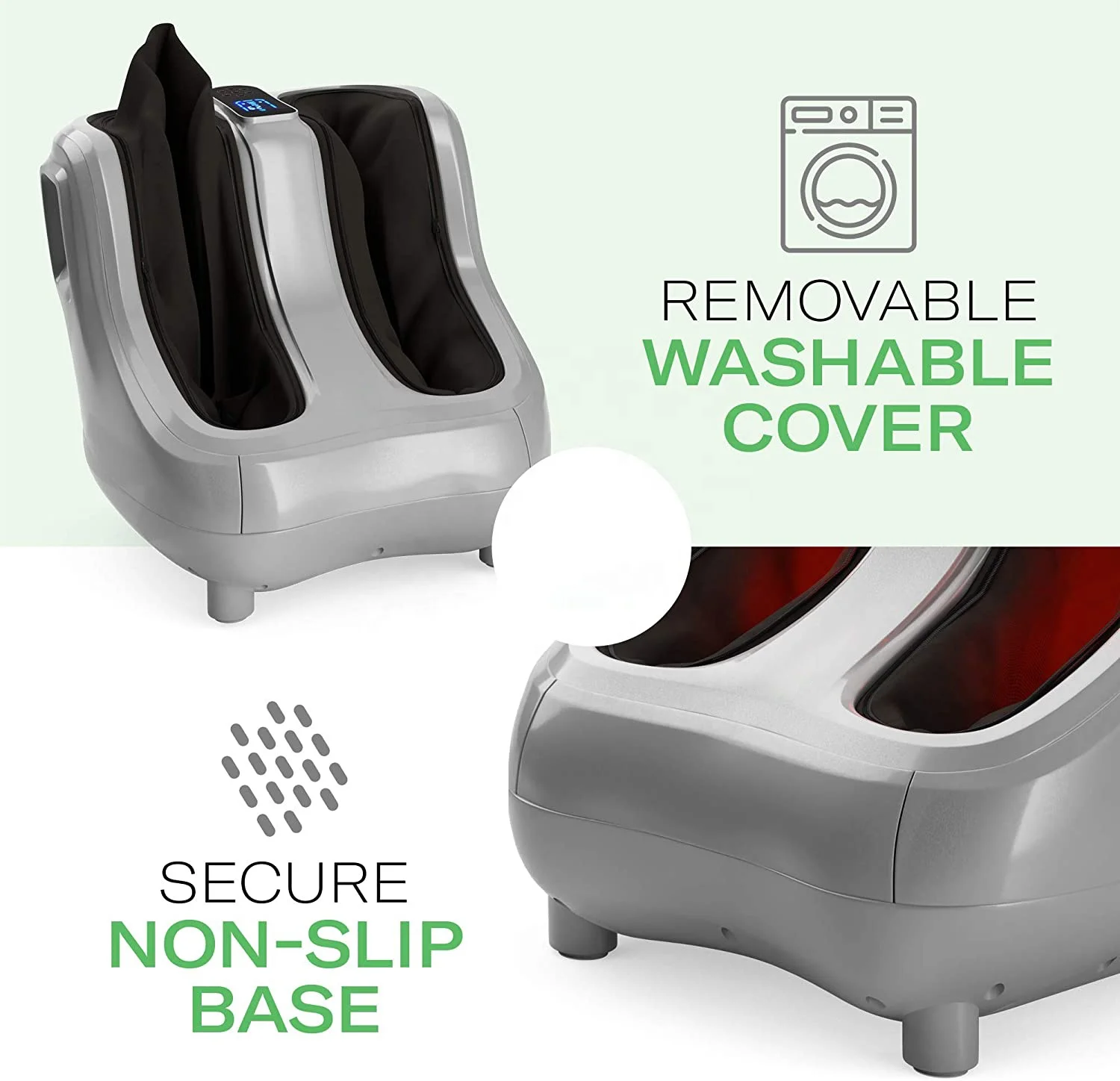 Wholesale Vibration for Blood Circulation Therapy Heating Foot and Calf Air Compression Leg Massager