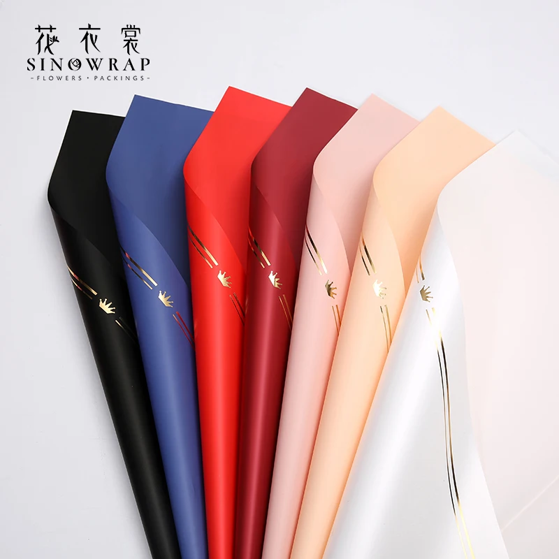 2023 New Trade Flower Packaging Materials Wrapping Paper