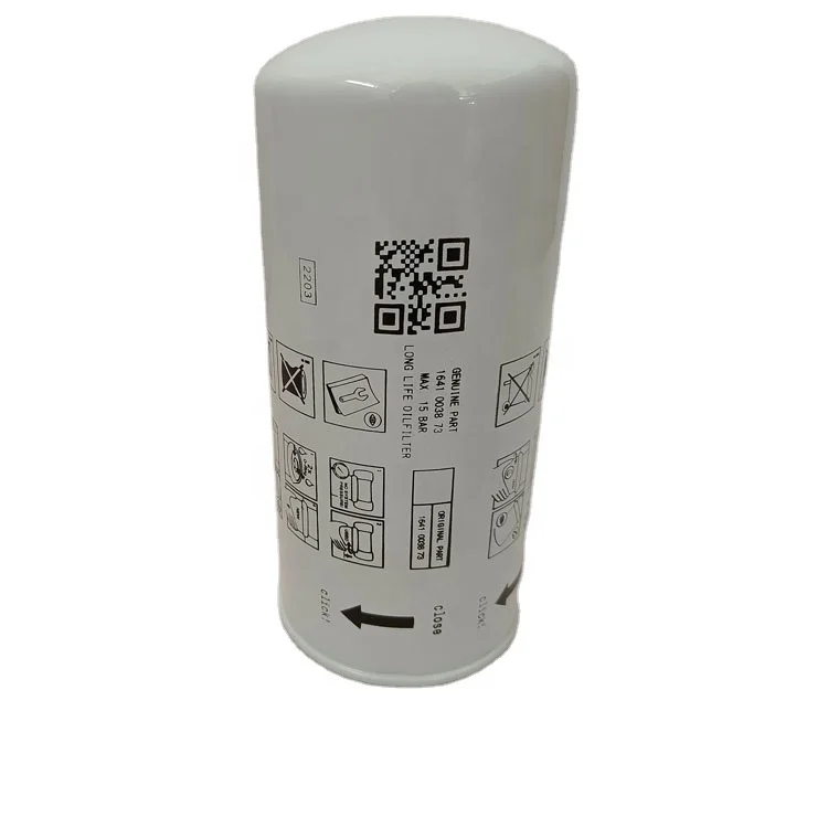 Air Compressor Spare Parts Oil Filter Element 1641003873