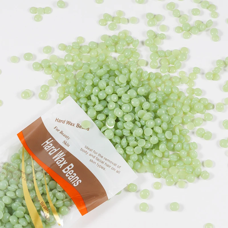 100g  Pearl Depilatory Wax Bean Pellet Hot Film Depilatory Pink Wax Hard Wax Beads For Body Bikini Hair Removal