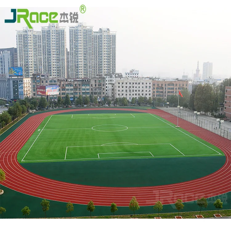 UV-resistance School Stadium Athletics Running Tracks And Field Sport Surfacing