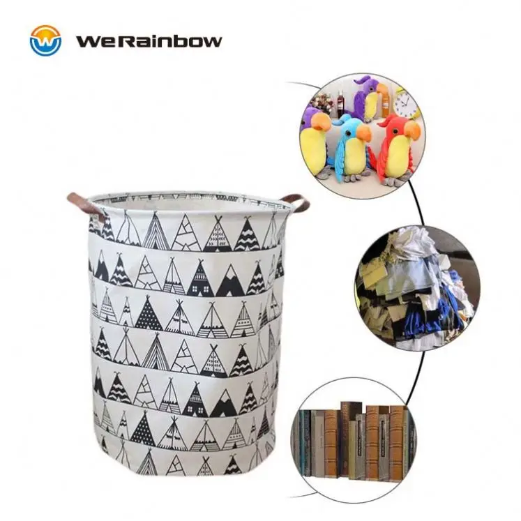 Factory Supply Reasonably Priced Foldable Wire Mesh Basket Storage for Laundry Bag Clothing and Fabric for Bathroom Home Use