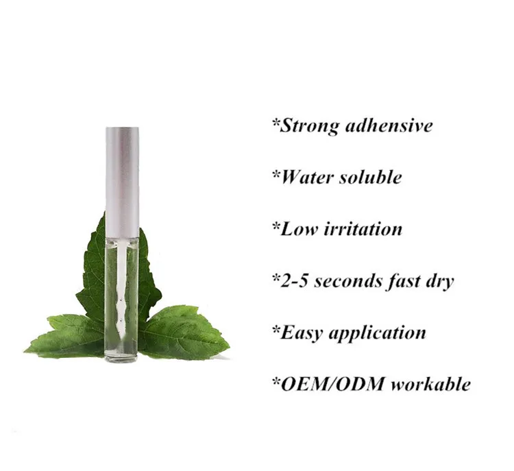 Waterproof Clear Eyelash Perm Glue Korean Supplier Lash Glue Adhesive