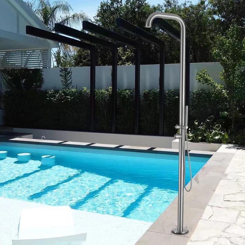 Hot sale garden beach pool shower set garden hand shower set for swimming pool beach garden