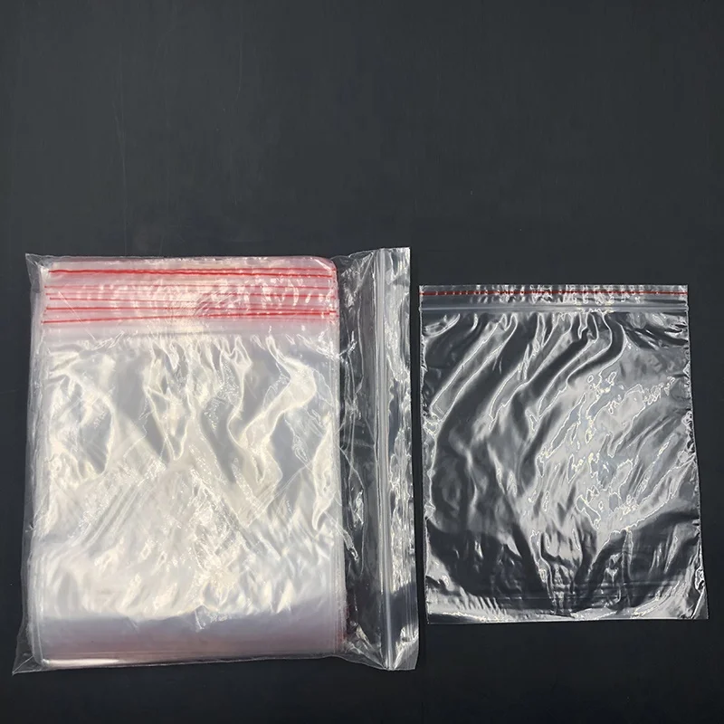 eco-friendly customized food grade candy packaging plastic LDPE zip lock bag