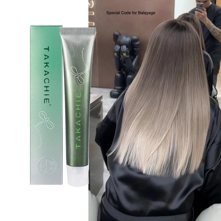 Manufacturers OEM Private label Professional Dye Colour Permanent Organic Hair Color Cream with Popular Balayage Colors