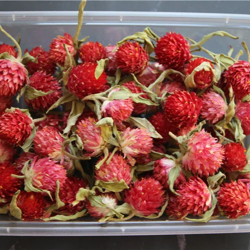 Сушеные цветы, шары, амарант, цветочный чай