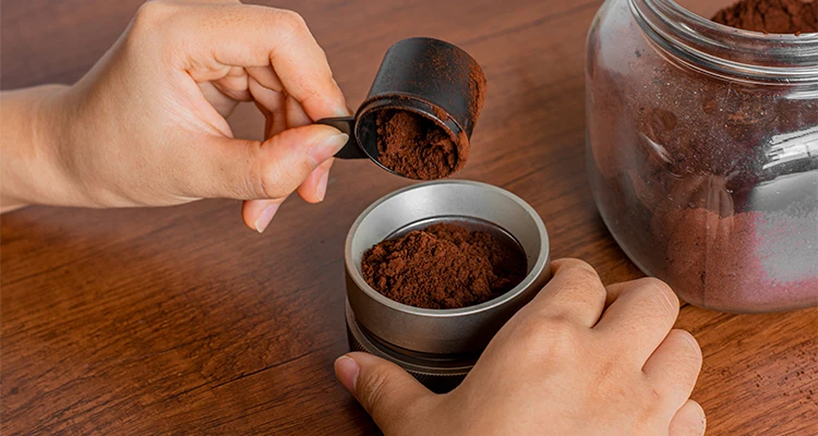 CERA+  Portable professional espresso maker New product coffee maker with coffee powder bin wireless and wired