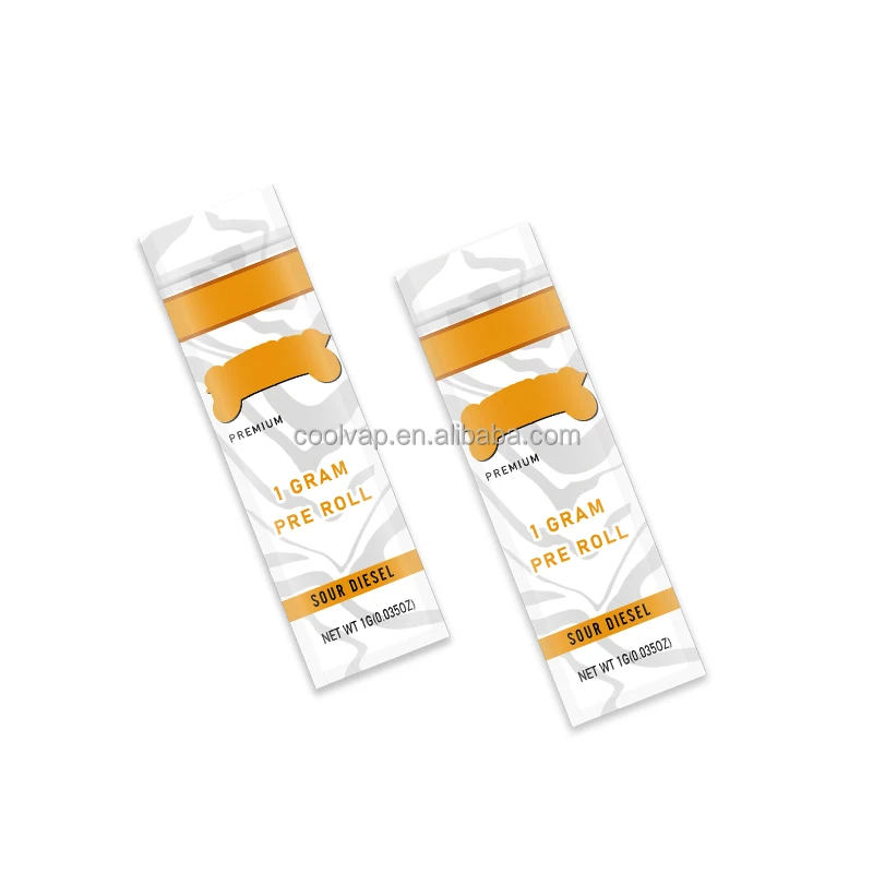 1 Pack Multi Pack pre roll packaging zipper mylar bags and tubes Packwoods backwoods package Custom smell proof bag