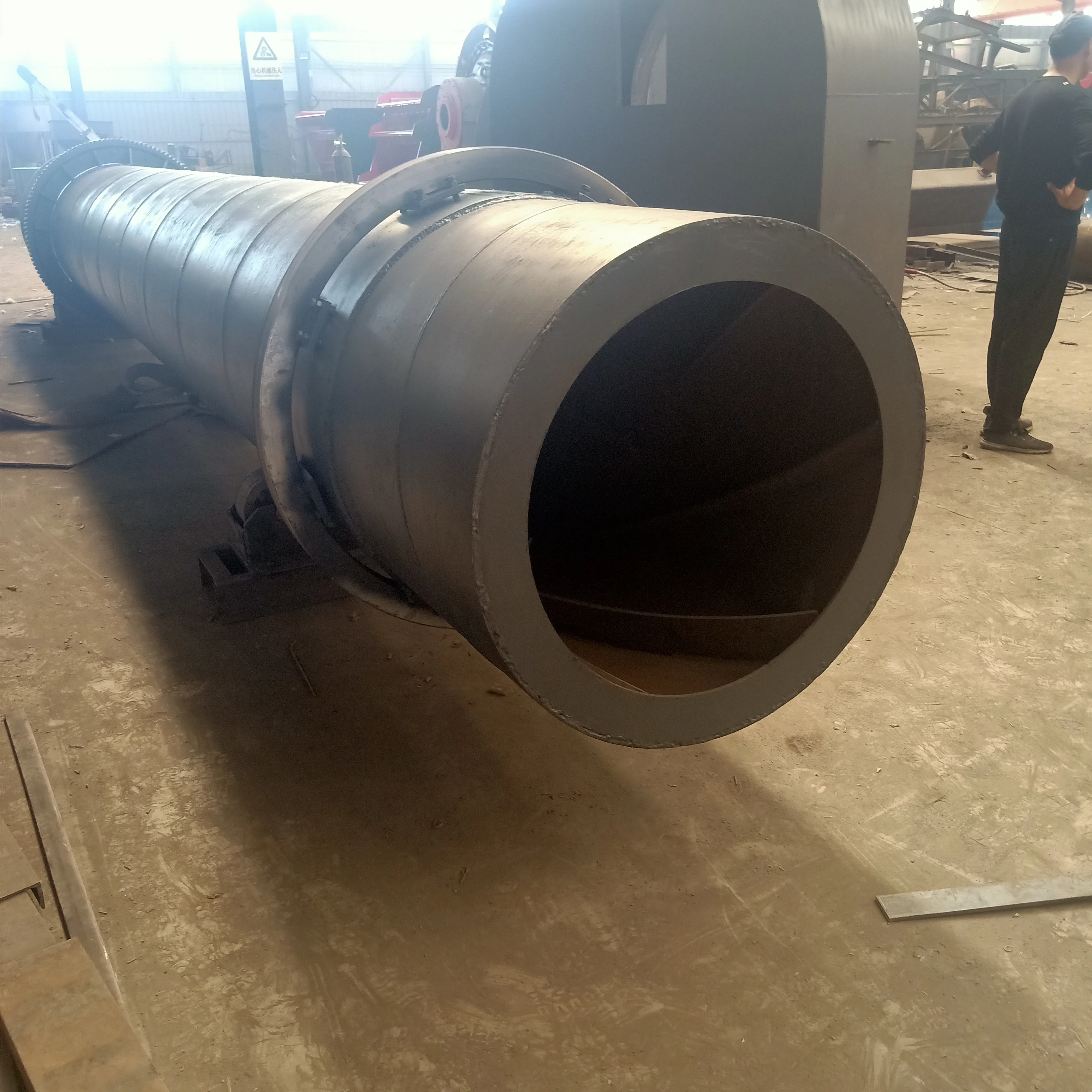 Perlite Mineral Calcination Rotary Kiln Project for Expanded Perlite