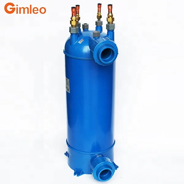 47KW 160000BTU Heating Capacity Titanium PVC Heat Exchanger Condenser for Inverter Swimming Pool Heater Heat Pump(MHTA-15)