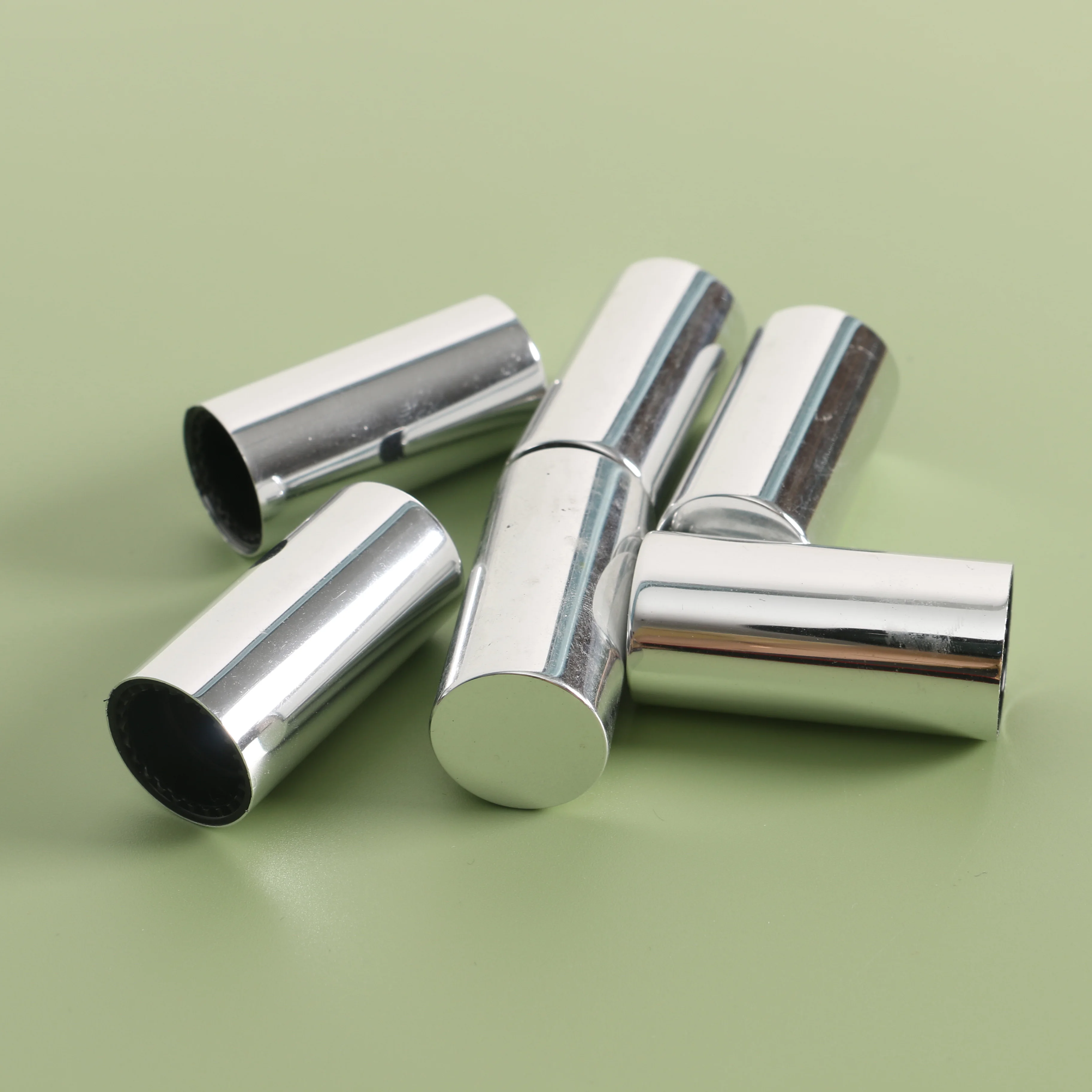 rose gold silver 56/400 threaded aluminum tins with material screw corner cap pp28 6mm 24mm 28mm 35mm for 80ml 200ml bottle