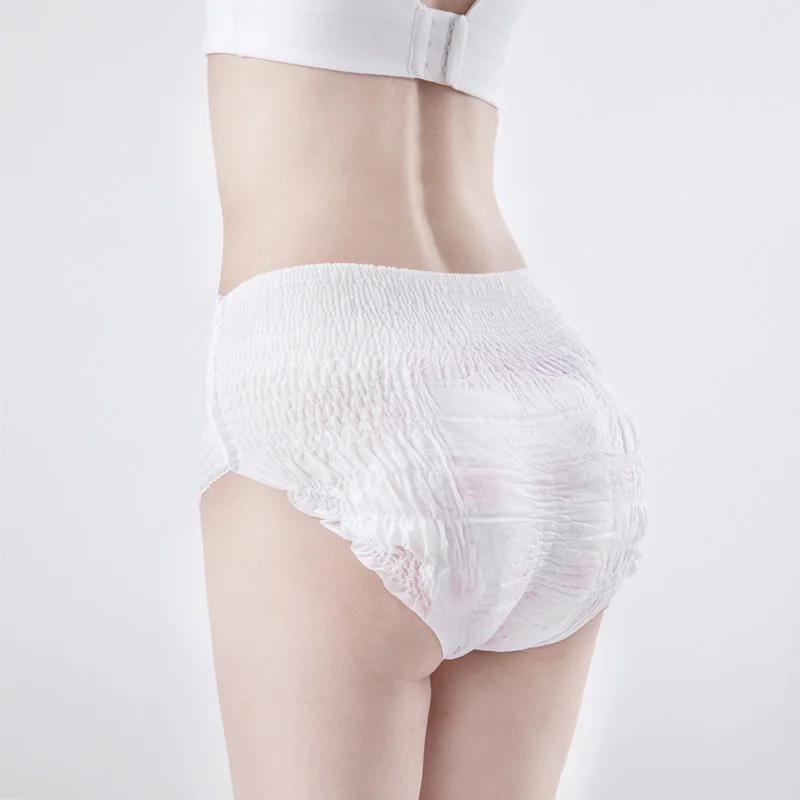 OEM Lady Menstrual Wearing Diapers For Women Panties with Disposable Sanitary Napkin Dry Surface Underwear Disposable Menstrual