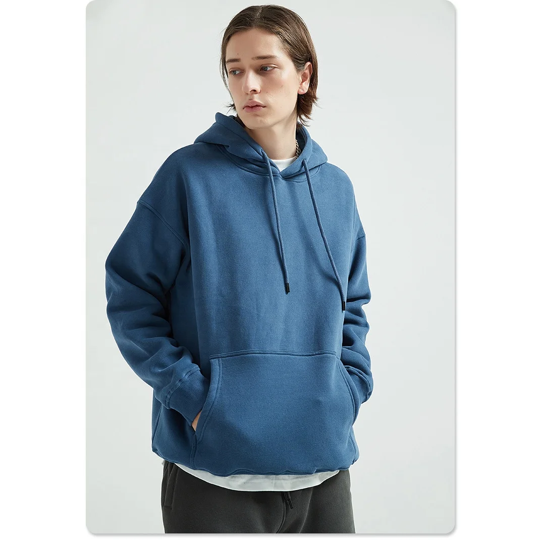 2021 OEM сплошной цвет чистый 100% хлопок пользовательские вышитые женские толстовки унисекс