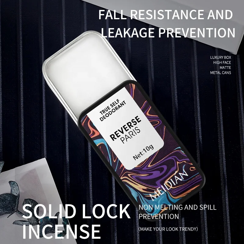 Wholesale Meidian Private Label Solid Perfume Balm Box Set Romantic Long Lasting Body Fragrance Men Women Portable Solid Perfume