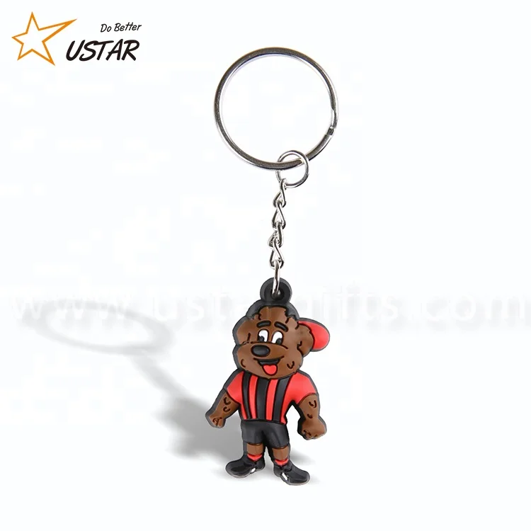 
Wholesale Custom Rubber PVC 2D/3D Keychains Osos Carro Autos Kawaii 3d Llavero Personalizado 