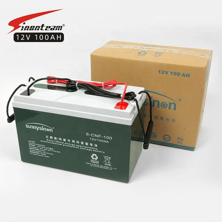 sealed lead acid battery 12v 100ah gel battery for ups power bank system
