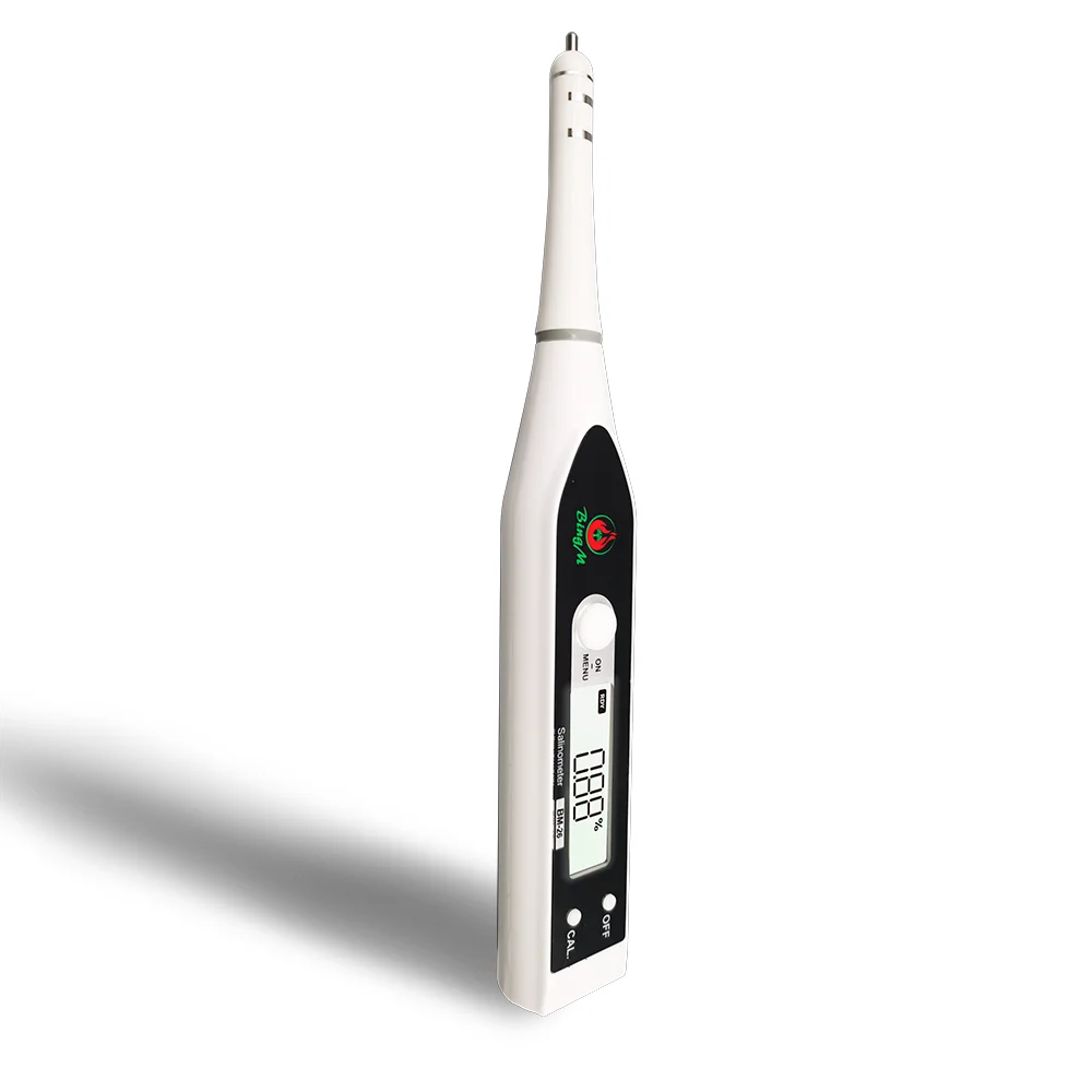 High precision salinity meter 0.01%-5%/10%/26%  food Seawater salinity tester Salinity percentage detector