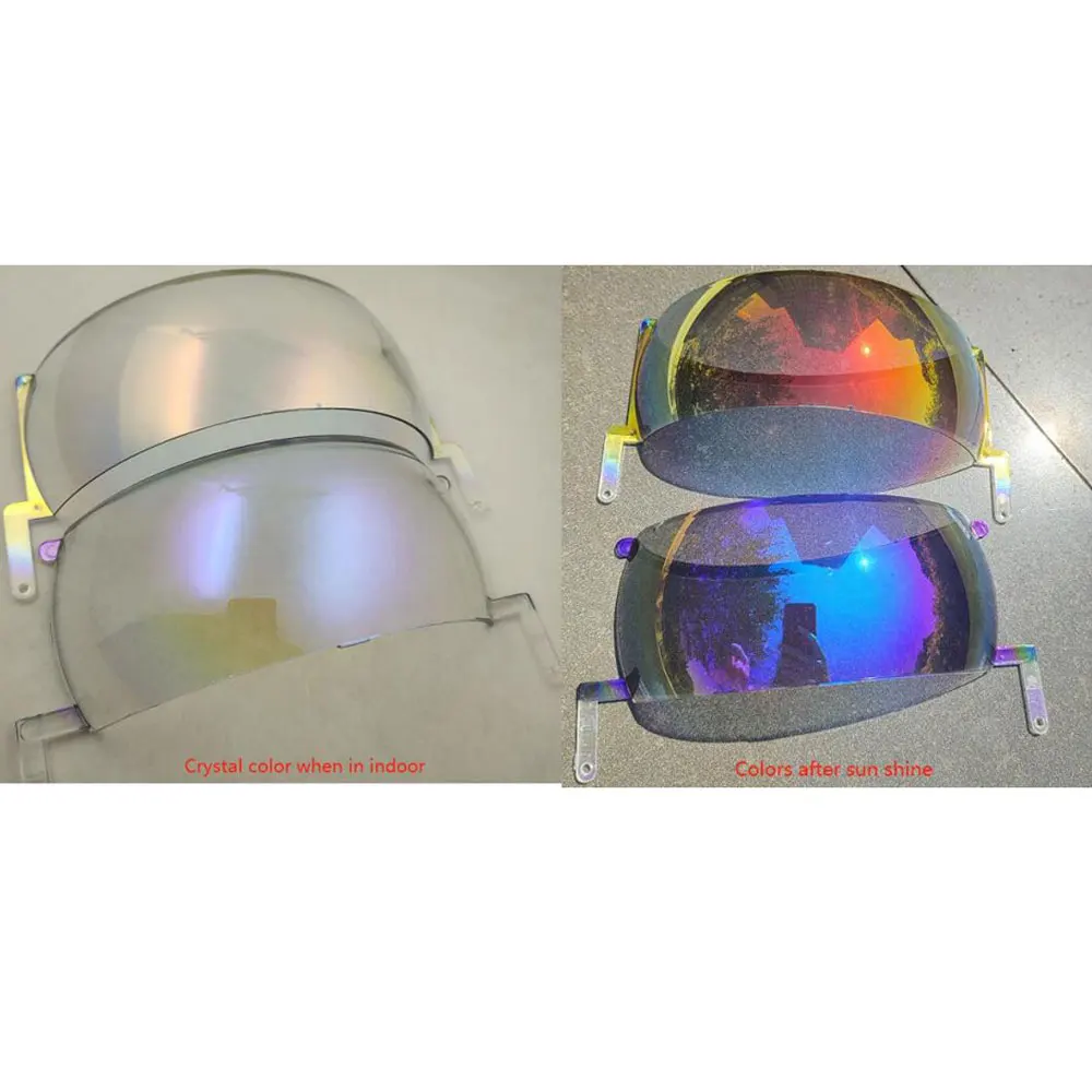 Wholesale One Piece Spherical Ventilate Lenses Relax Wear Shiny White Back Rim anti-fog lens anti-scratch Golf Eye Sun Glasses