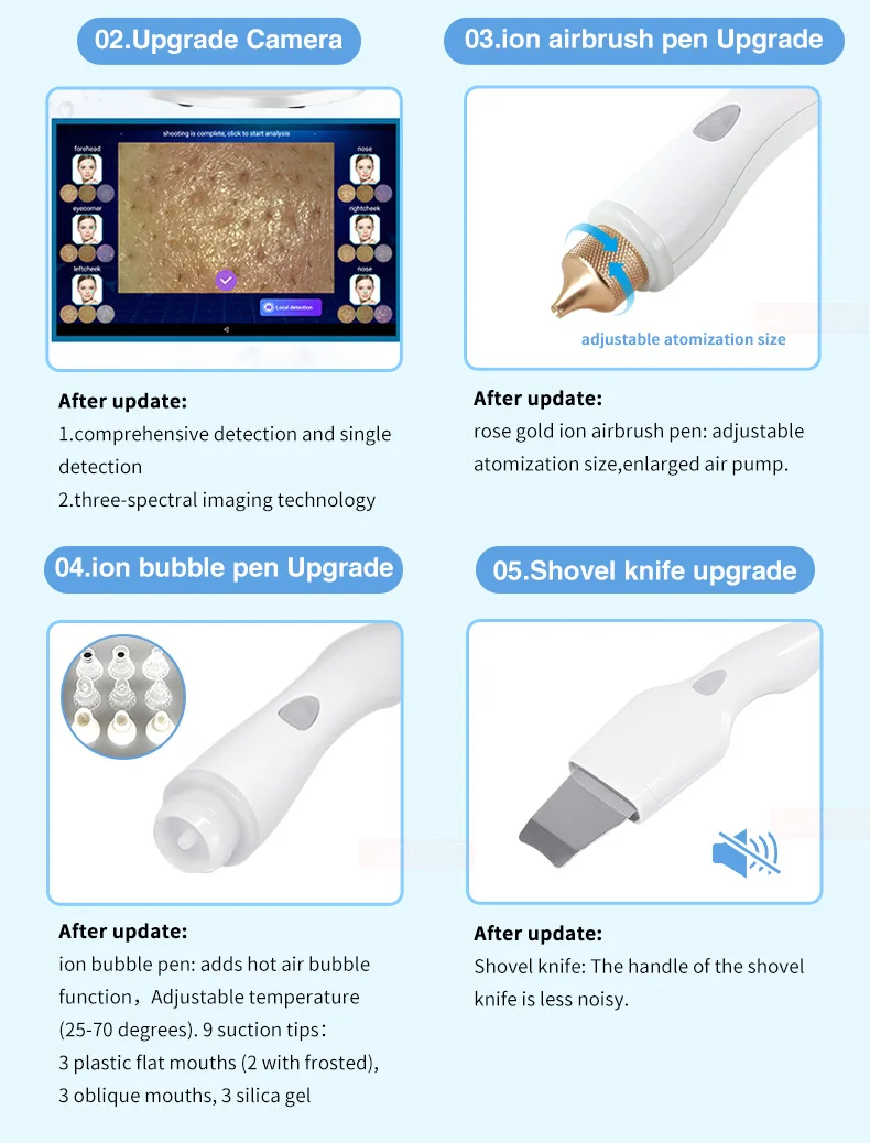 best selling products 7 In 1 skin care & tools beauty equipment oxygen jet peel facial machine