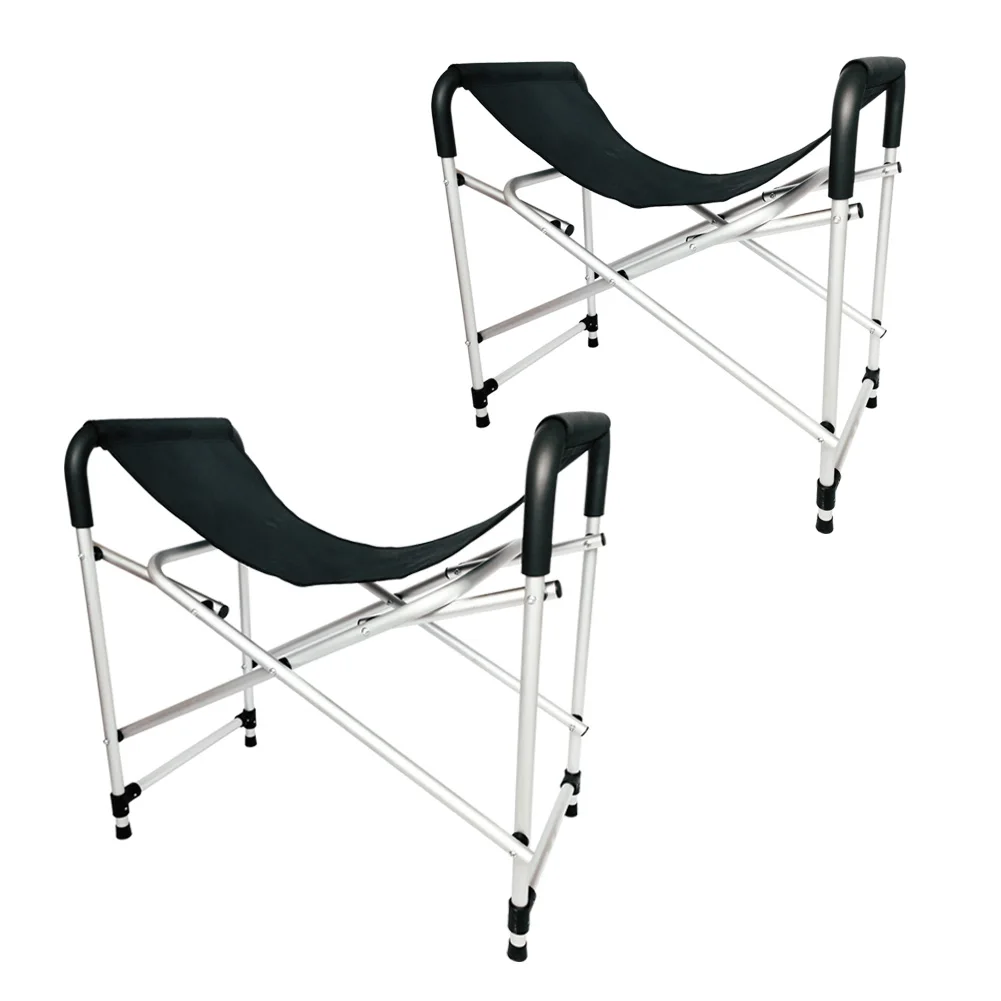 OEM foldable aluminum multifunctional kayak/Surfboard ground storage rack kayak chair