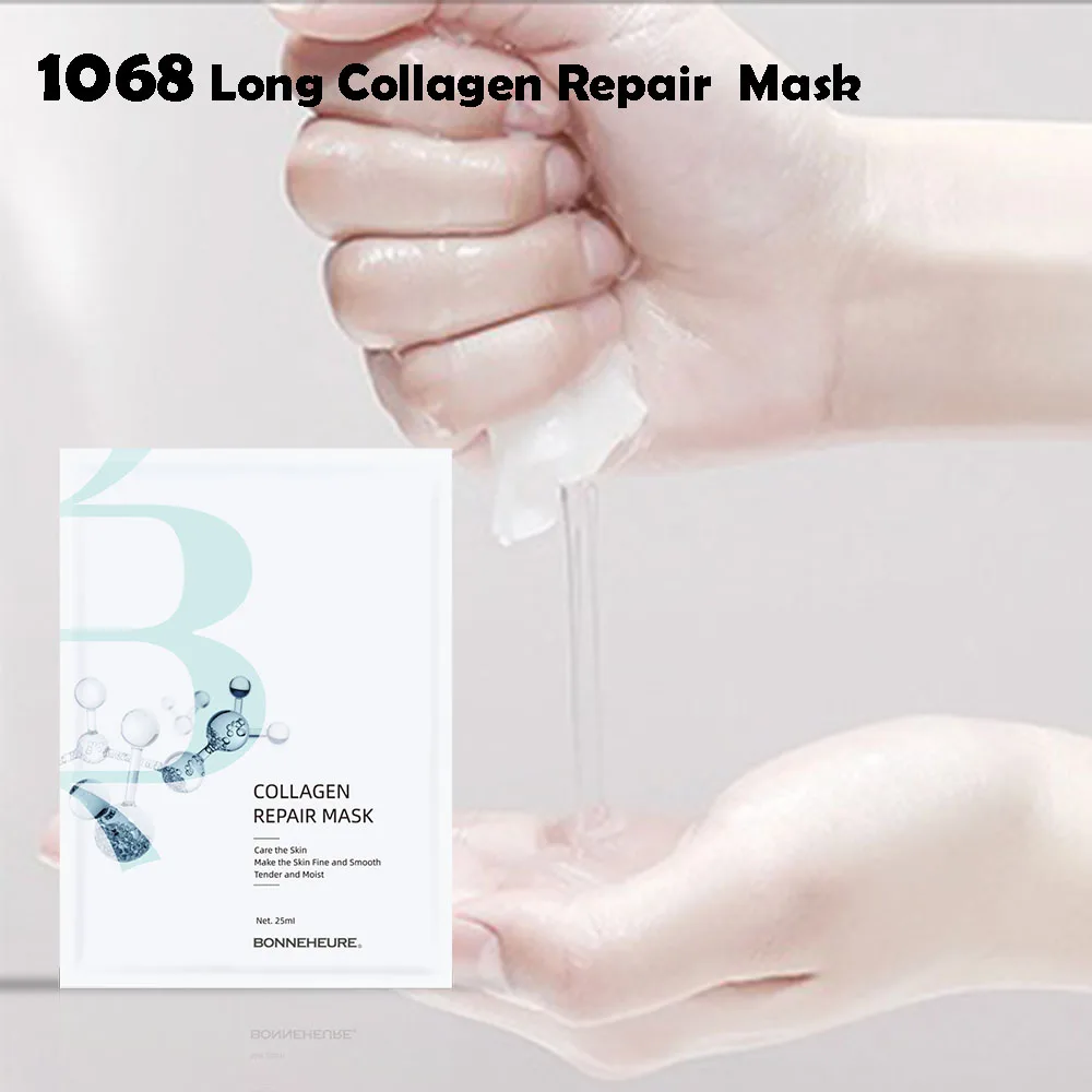 Repair Skin Moisture Barrier Moisturizing Soothing Recombinant Humanized Type III Collagen Sheet Mask for Damaged Skin