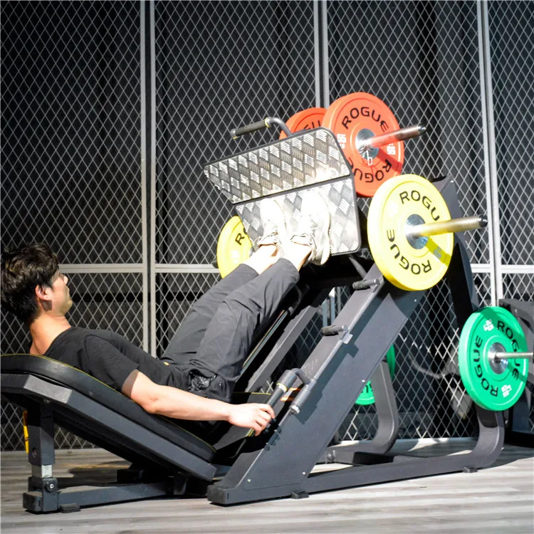 Commercial Beinpresse Professional Fitness Strength Hack Squat 45 Degree Leg Press hack