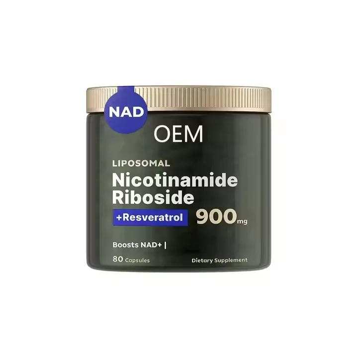OEM Liposomal Nicotinamide Riboside Resveratrol & Quercetin High Purity NAD supports healthy skin aging,energy production,focus