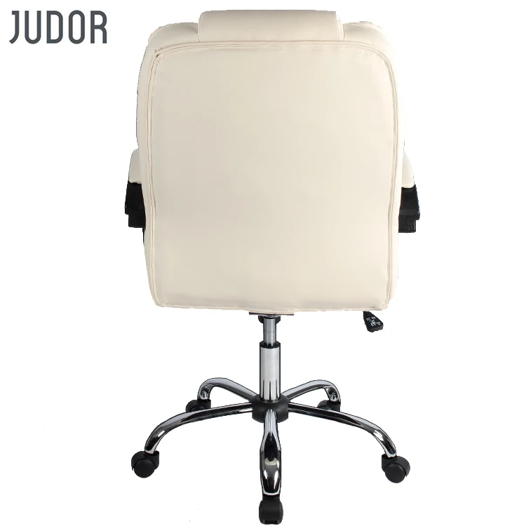 Judor Comfortable High-Back Leather Adjustable Office Chair Desk