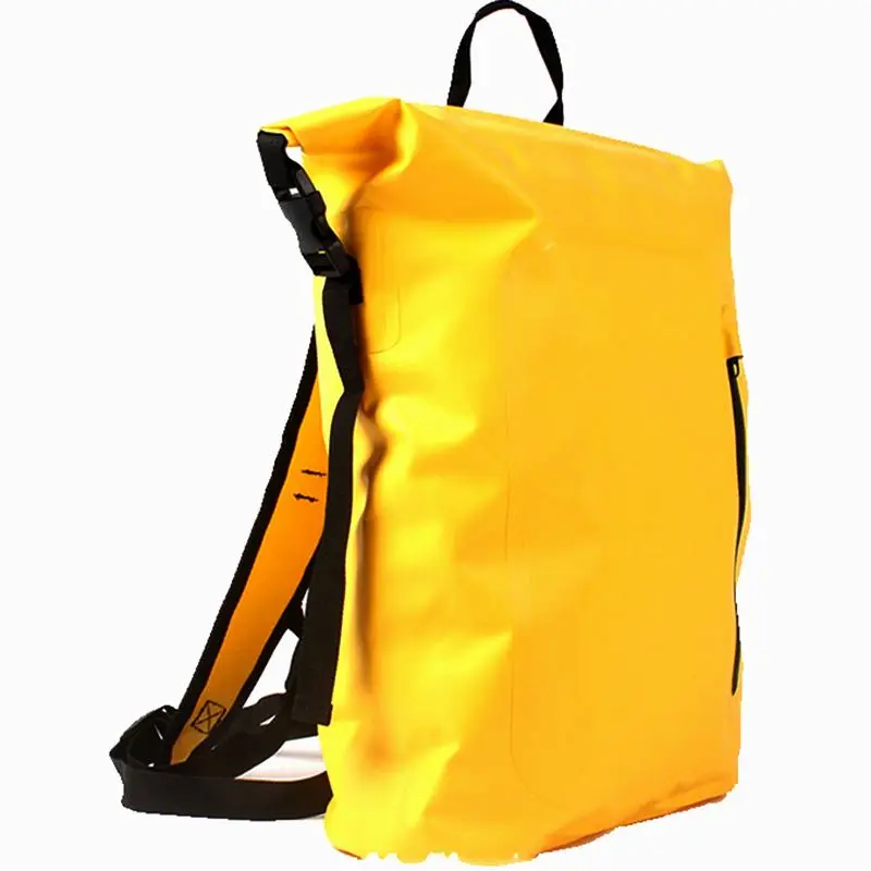 Free Sample Floating Sailing Surfing Hiking Diving Backpack 20L IPX7 Waterproof Dry Bag with Adjustable Straps