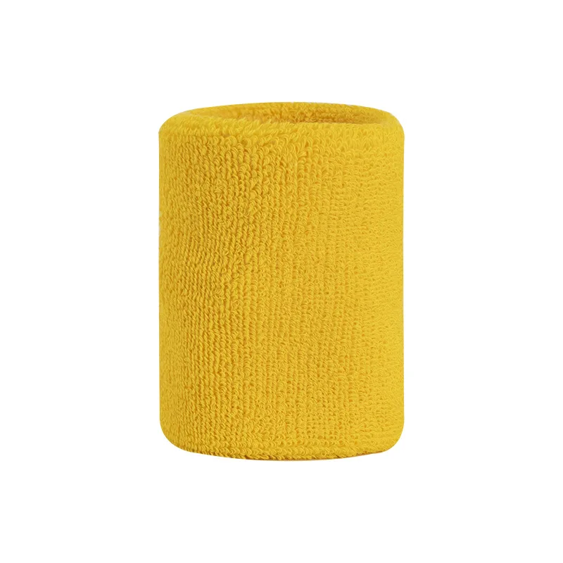 Custom Logo Colorful Tennis Wristbands Towel Moisture Absorbent Wrist Protection Sweatband Tennis Wristbands Wrist Sweatband