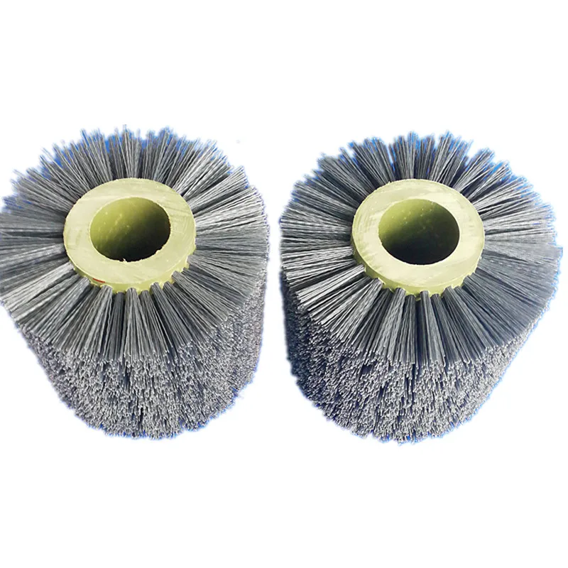 80# 120# 180# 240# Drum POLISHING WHEEL BRUSH  Abrasive Nylon Wheel Brush Woodwork Polish roller brush