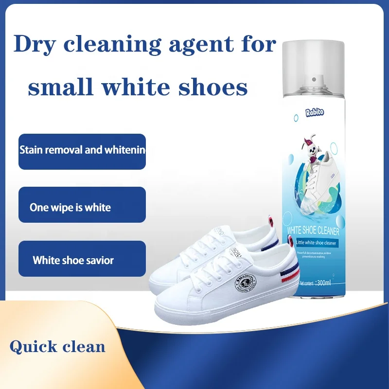High End Sneaker Spray Cleaner With Foam White Shoes Cleaner