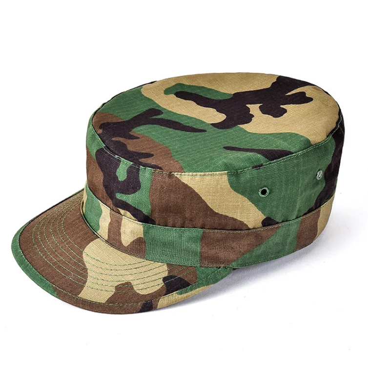 jungle woodland forest Camouflage hat Tactical BDU Hat Patrol hat with embroidery logo