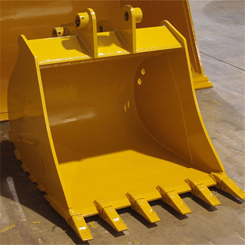 Qingdao Ruilan customize top quality Excavator Heavy Duty Steel Fabrication loader Buckets
