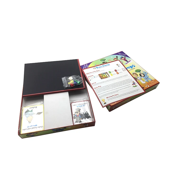 Custom Mini Jaws Scythe Parcheesi Finger Slots Board Games Printing