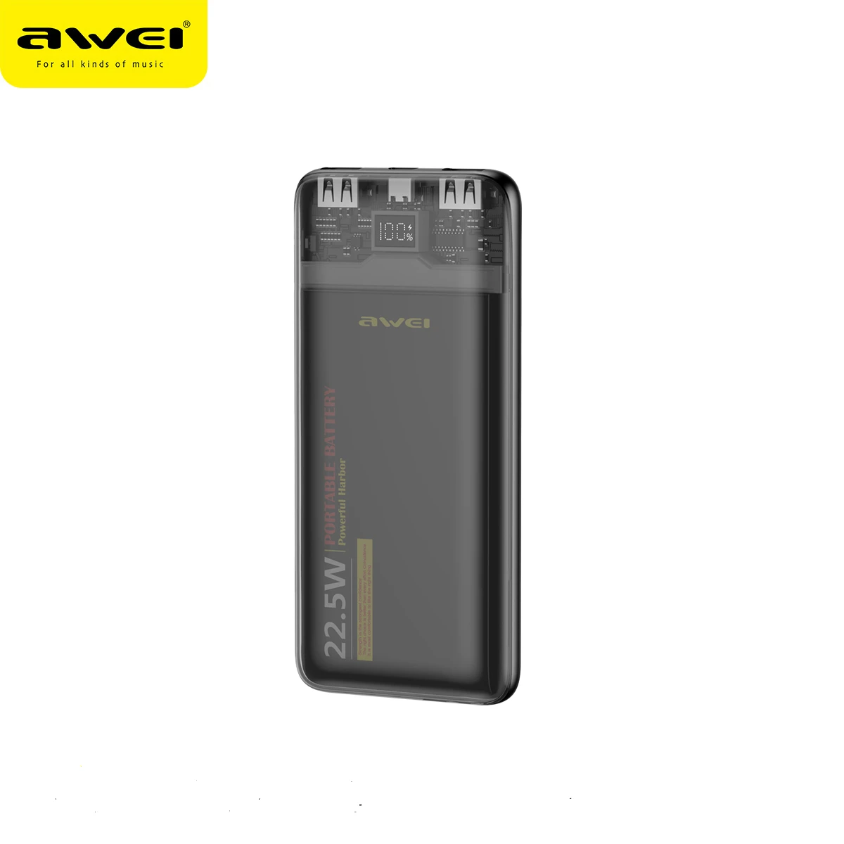 New Product Digital Display Power Banks Fast Charging 10000mAh Mobile Charger Power Bank