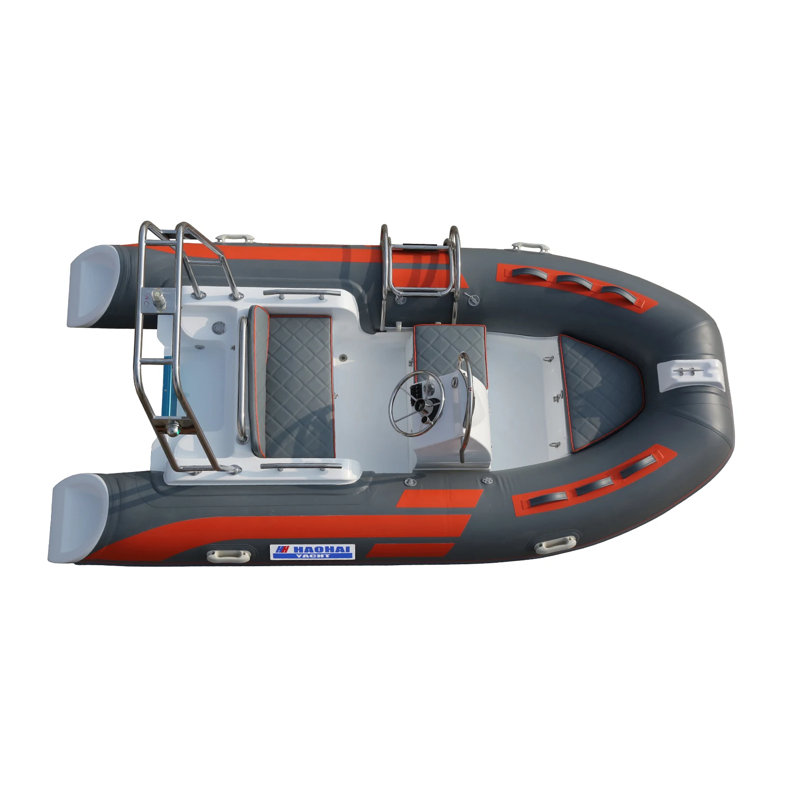 China Center Console Pvc Racing Rafting Hypalon Sport Cabin Cruiser Rigid Passenger rib Boat With Motor