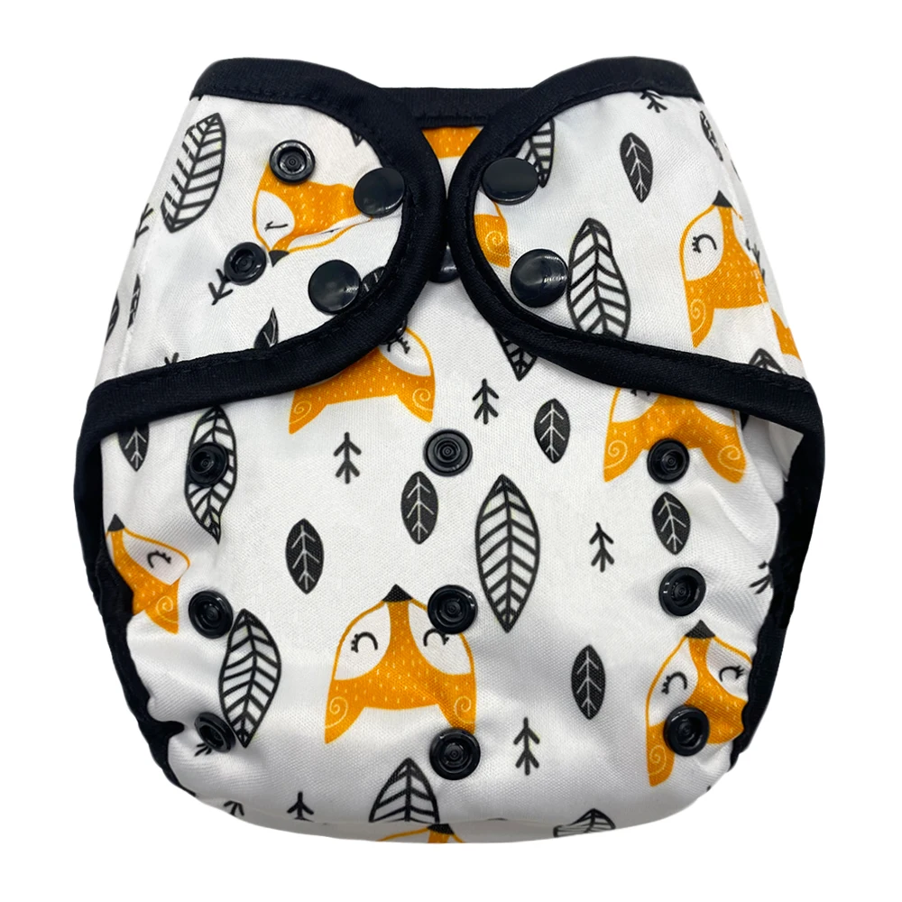 Goodbum double gusset cloth diaper cover for baby