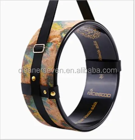 High Premium TPE Professional Waist Shape Circles Pilates Ring Gym Cork Yoga Wheel