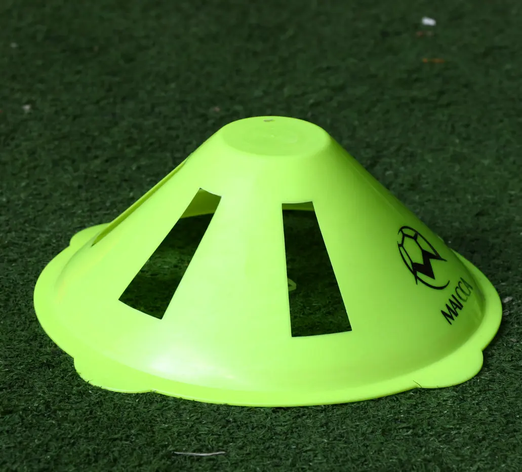 Customized Football Training Obstacle Logo Plate Obstacle Marking Discs Marking Signpost Roadblocks Soccer Training Cones