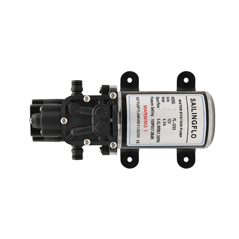 SAILINGFLO 12V 100psi High Pressure Irrigation Pump 5LPM Cleaning Water Pump