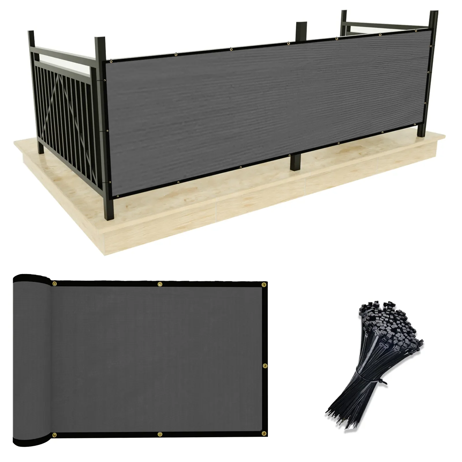 Patio Garden Fencing Net Chicken Balcony Courtyard Fence Screen Windbreak Shade Wholesale HDPE Plastic Security Fences Netting
